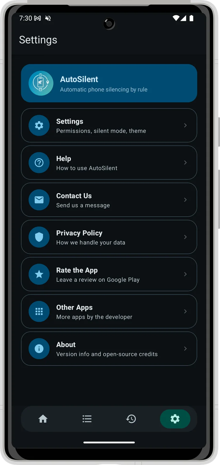 AutoSilent screenshot 7 of 7