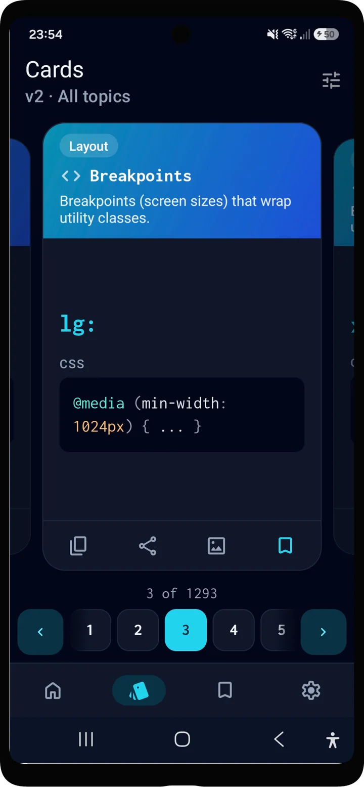 Cheat Sheet for Tailwind CSS screenshot 4 of 7