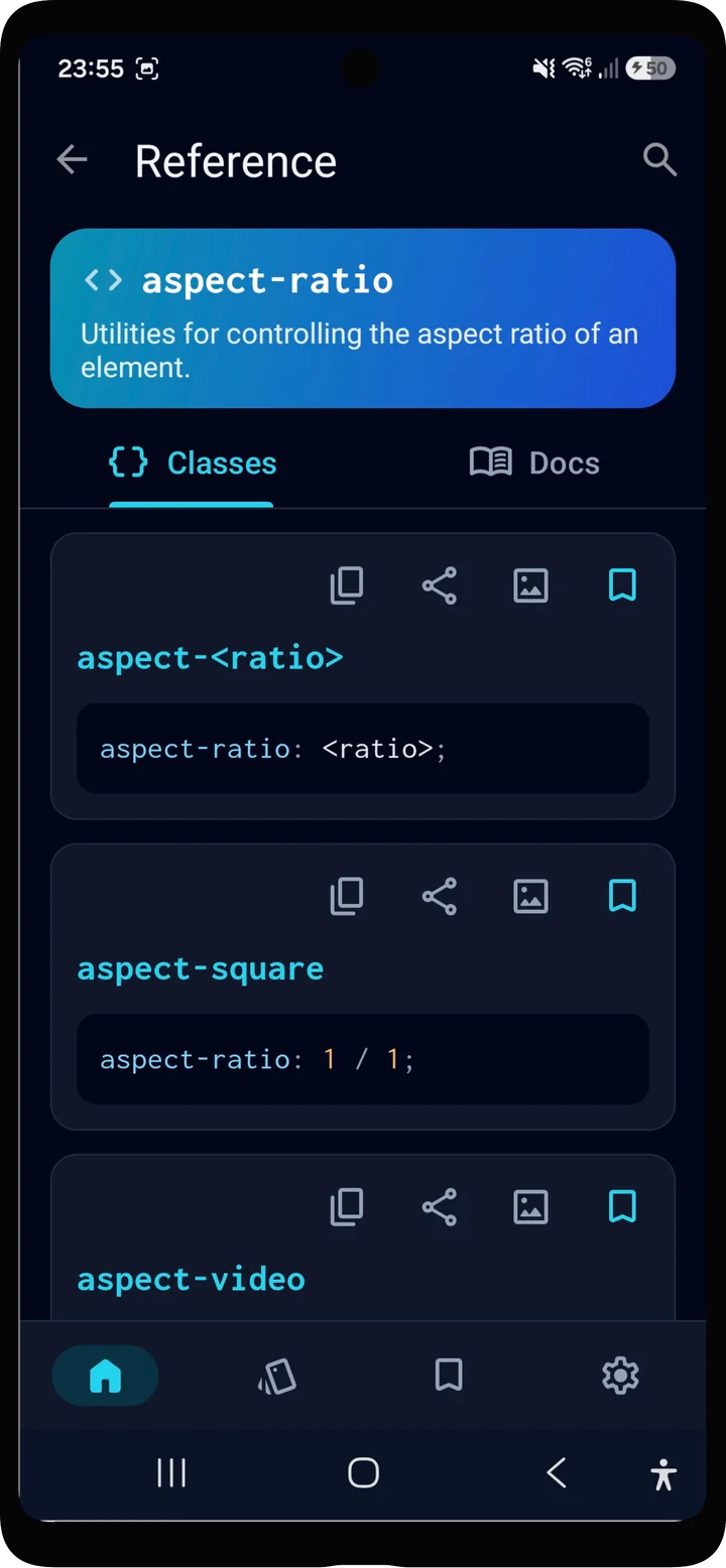 Cheat Sheet for Tailwind CSS screenshot 6 of 7