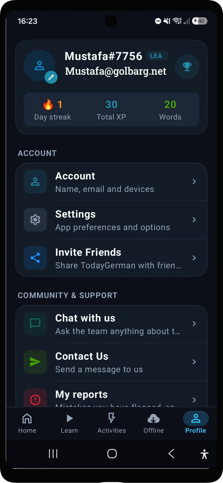 TodayGerman screenshot 8 of 8